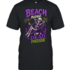 Skeleton relax beach please I’m dead inside summer  Classic Men's T-shirt