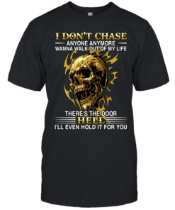Skull I Don't Chase  Classic Men's T-shirt