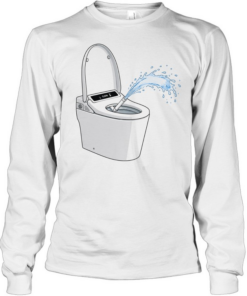 Smart Toilet meme  Long Sleeved T-shirt