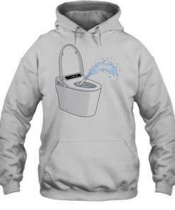 Smart Toilet meme  Unisex Hoodie