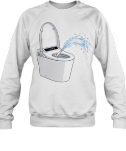 Smart Toilet meme  Unisex Sweatshirt