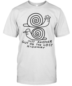 Snails just another guy on the lost highway  Classic Men's T-shirt