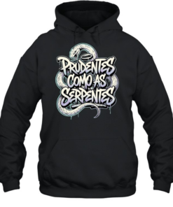 Snake prudentes como as serpentes  Unisex Hoodie