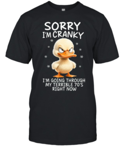 Sorry I'm Cranky 70s  Classic Men's T-shirt