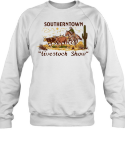 Southerntown livestock show cowboy  Unisex Sweatshirt