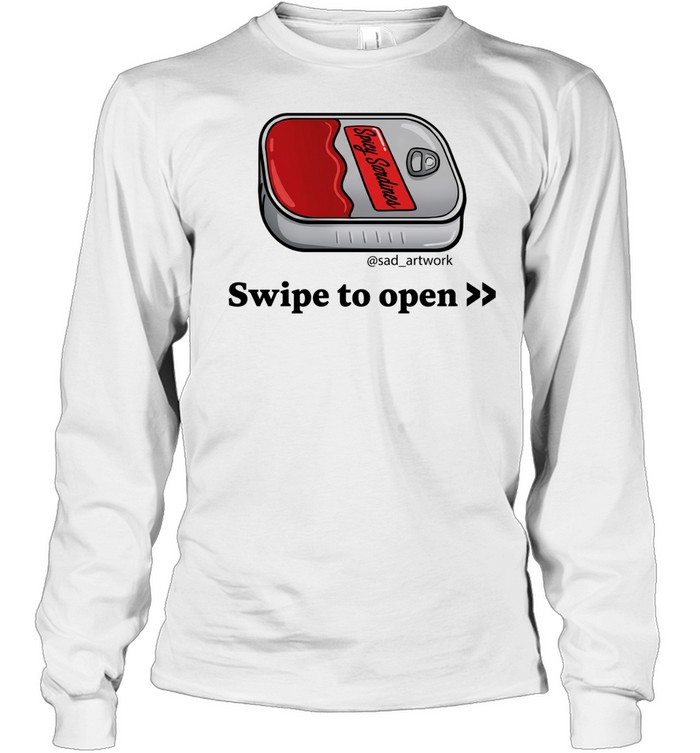 Spicy Sardines swipe to open Long Sleeved T-shirt