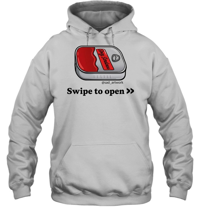 Spicy Sardines swipe to open Unisex Hoodie