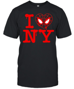 Spider-Man I Miles NY heart shaped  Classic Men's T-shirt