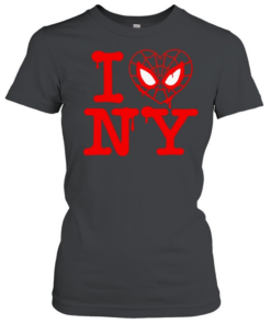Spider-Man I Miles NY heart shaped  Classic Women's T-shirt