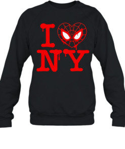 Spider-Man I Miles NY heart shaped  Unisex Sweatshirt