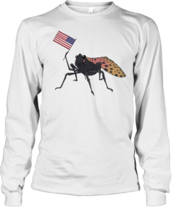 Spotted Lanternfly USA Tee Long Sleeved T-shirt