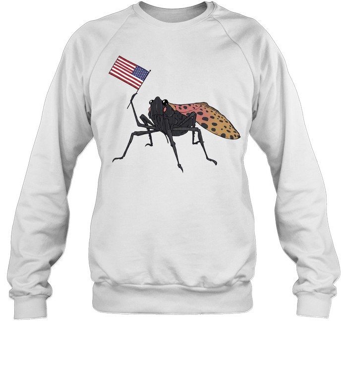 Spotted Lanternfly USA Tee Unisex Sweatshirt