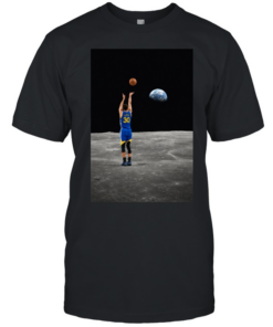 Stephen Curry Shooting From the Moon Tee Classic Men's T-shirt