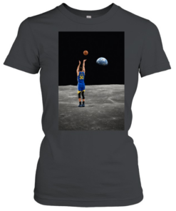 Stephen Curry Shooting From the Moon Tee Classic Women's T-shirt