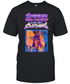 Street girl strength and dignity are her   Classic Men's T-shirt