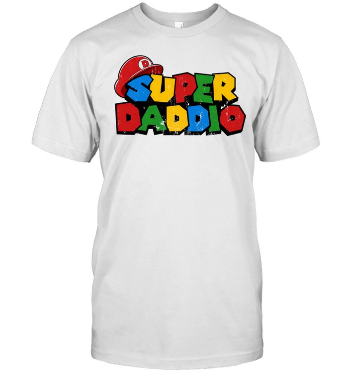 Super Daddio Super Mario parody Classic Men's T-shirt