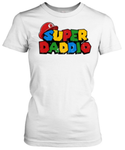 Super Daddio Super Mario parody Classic Women's T-shirt