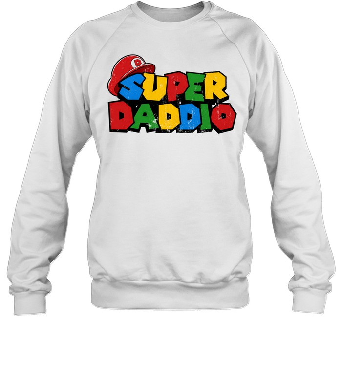Super Daddio Super Mario parody Unisex Sweatshirt