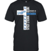 The Cross All I Need Today Is A Little Bit Of Los Angeles Dodgers And A Whole Lot Of Jesus  Classic Men's T-shirt