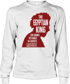 The Egyptian King 328 Games 193 Goals 94 Assists  Long Sleeved T-shirt