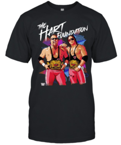 The Hart Foundation Retro  Classic Men's T-shirt