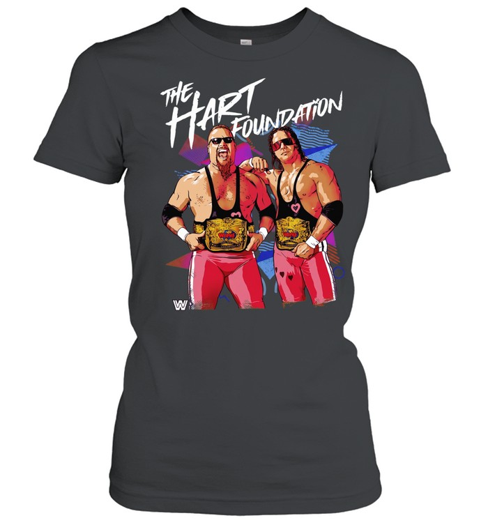 The Hart Foundation Retro Classic Women's T-shirt