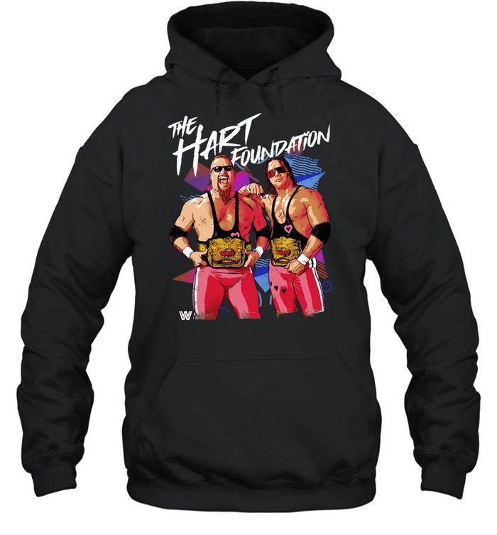 The Hart Foundation Retro Unisex Hoodie