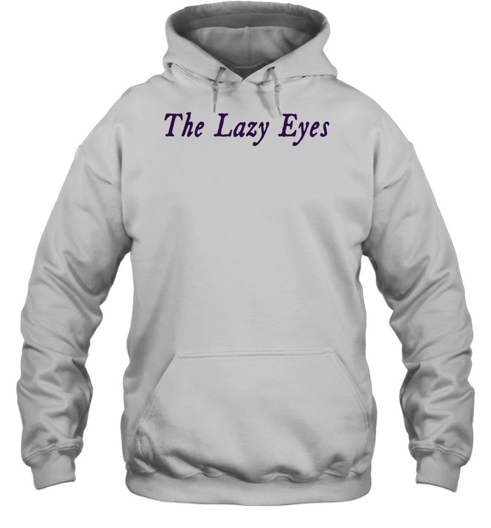 The Lazy Eyes Boring Tee Unisex Hoodie