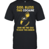 The Ring God bless this cocaine give me the gas to beat this demon Classic Men's T-shirt