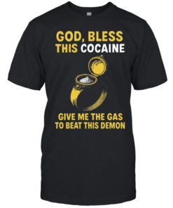 The Ring God bless this cocaine give me the gas to beat this demon  Classic Men's T-shirt