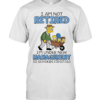The Simpsons I am not retired i’m under new management see grandkids for details Classic Men's T-shirt