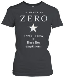 The Smashing Pumpkins 1995 – 2026 Zero In Memoriam Poster Classic Women's T-shirt