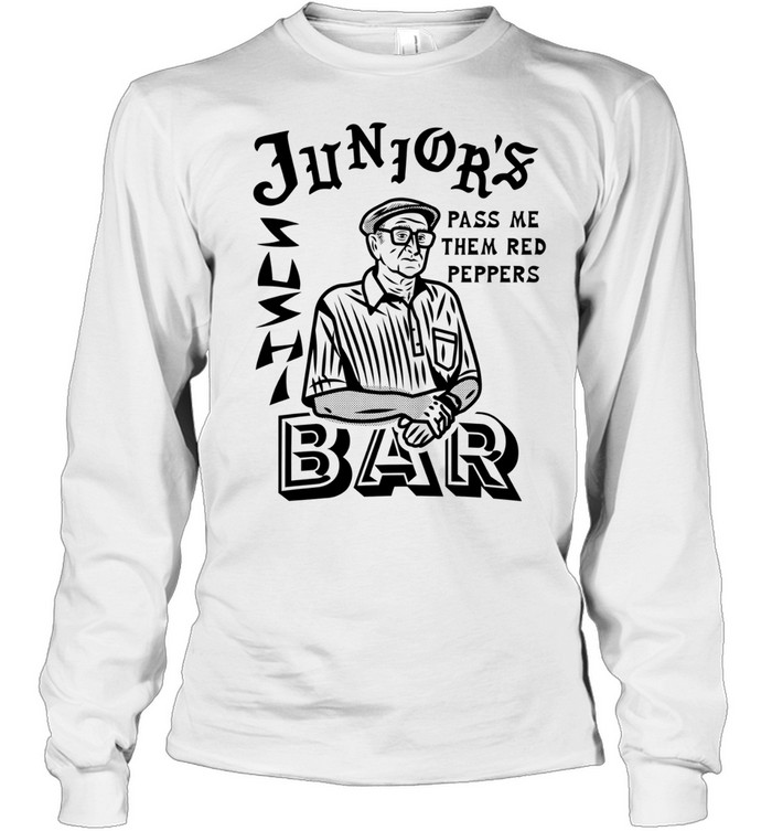 The Sopranos junior’s pass me them red peppers bar Long Sleeved T-shirt