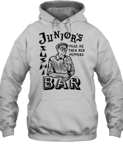 The Sopranos junior’s pass me them red peppers bar Unisex Hoodie