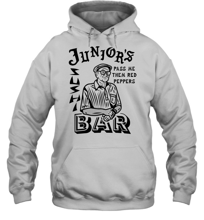 The Sopranos junior’s pass me them red peppers bar Unisex Hoodie