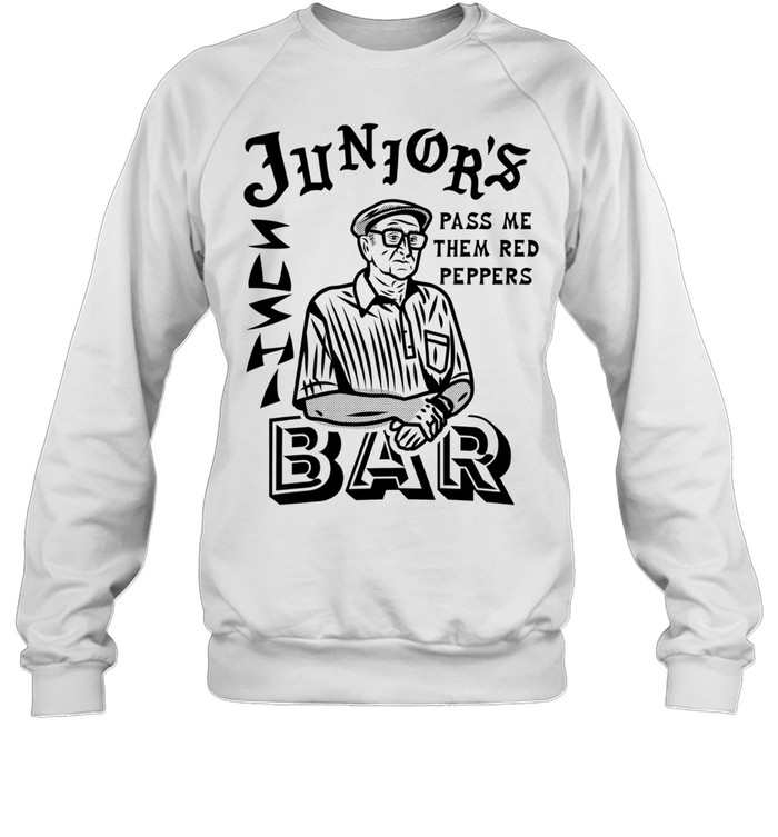 The Sopranos junior’s pass me them red peppers bar Unisex Sweatshirt