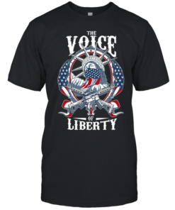 The Voice Of Liberty graphic meme  Classic Men's T-shirt