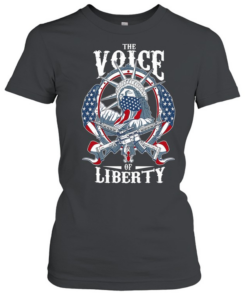 The Voice Of Liberty graphic meme  Classic Women's T-shirt