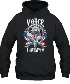 The Voice Of Liberty graphic meme  Unisex Hoodie