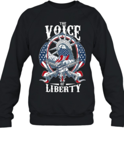 The Voice Of Liberty graphic meme  Unisex Sweatshirt