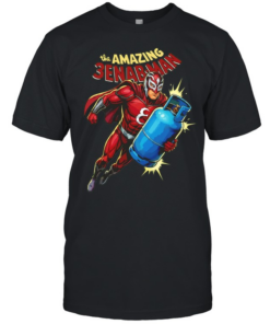 The amazing 3Enab-Man Egyptian superhero graphic  Classic Men's T-shirt