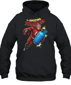 The amazing 3Enab-Man Egyptian superhero graphic  Unisex Hoodie