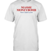 Thomas Massie Moneybomb Finish The Fight Moneybomb  Classic Men's T-shirt