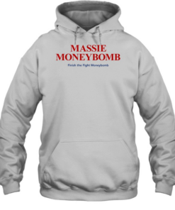 Thomas Massie Moneybomb Finish The Fight Moneybomb  Unisex Hoodie