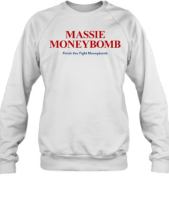 Thomas Massie Moneybomb Finish The Fight Moneybomb  Unisex Sweatshirt