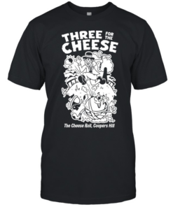 Three for the cheese the cheese roll coopers hill funny  Classic Men's T-shirt