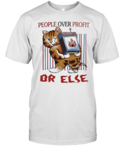 Tiger people over profit or else  Classic Men's T-shirt