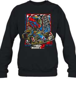 Top Thrill 2 Racing Cedar Point 20 MPH 420 Peet  Unisex Sweatshirt
