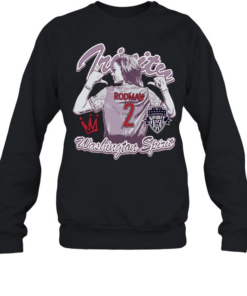 Trinity Rodman Washington Spirit NWSL Mono  Unisex Sweatshirt
