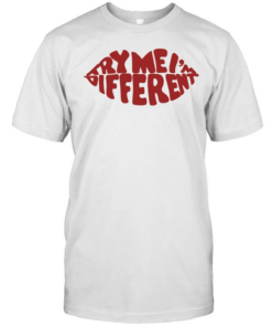 Try me I’m different lips  Classic Men's T-shirt